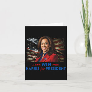Win deze Harris voor President Kamala Harris 2024  Kaart