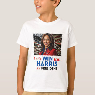 Win deze Harris voor President Kamala Harris 2024 T-shirt