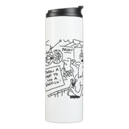 Win een Goldfish Fairground Darts Competition Funn Thermosbeker