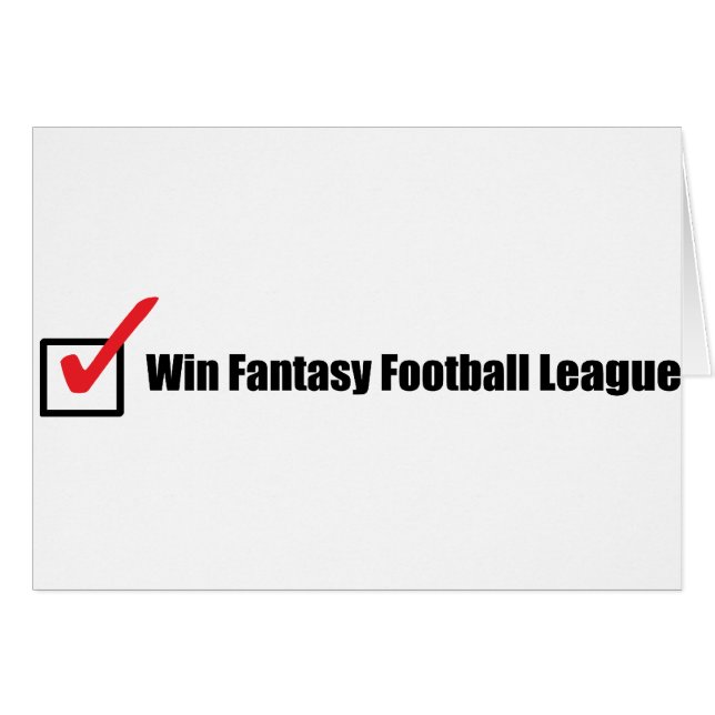 Win Fantasy Football League : Controle (Voorkant Horizontaal)