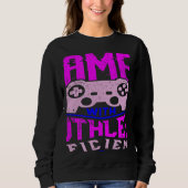 WIN GAMES WITH RUTHLESS EFFICIENCY Gaming Trui (Voorkant)