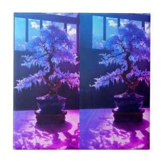 "Win Ice Bonsai in Parallel Universe Keramische Te Tegeltje