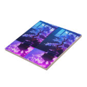 "Win Ice Bonsai in Parallel Universe Keramische Te Tegeltje (Zijkant)