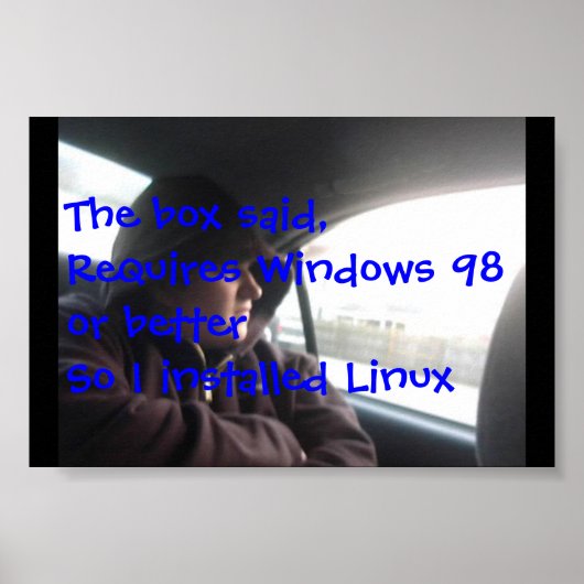 Win/lin Poster (Voorkant)