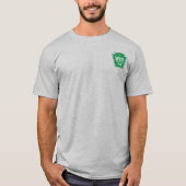 WIN Logo Heren t-shirt met QR-code op achterkant (Voorkant)
