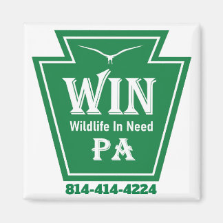 WIN LOGO Koelkastmagneet Magneet