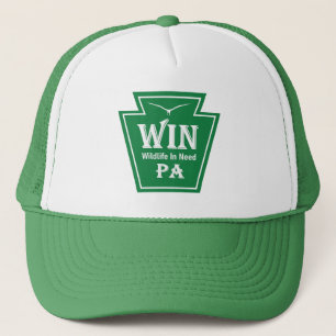 WIN Logo Petasos voor Truckers Trucker Pet