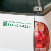 WIN LOGO   Telefoonnummer bumpersticker (Op Truck)