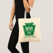 WIN logo tote Bag (Voorkant (product))