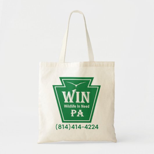 WIN logo tote Bag (Voorkant)