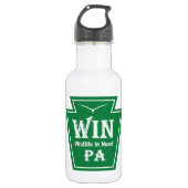 WIN Logo Water Bottle Waterfles (Voorkant)