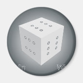 Win Lucky Dice Magneet (Voorkant)