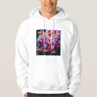 Win mijn hart handgeschreven orchidee kunst door e hoodie