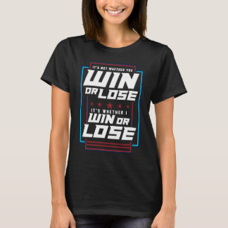 Win- of losse inspringingstoename t-shirt