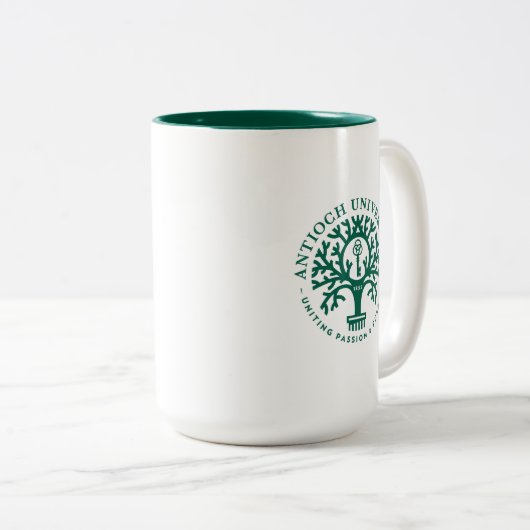 Win One for Humanity Mok | Universiteit Antioch (Voorkant rechts)
