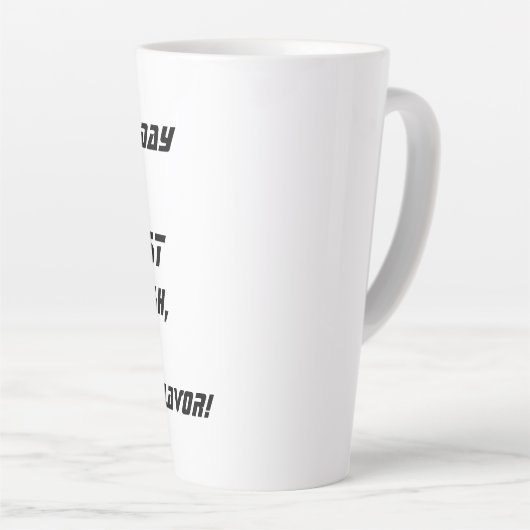 Win Ontbijtlatte Latte Mok (Rechterhoek)