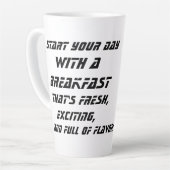 Win Ontbijtlatte Latte Mok (Linkerhoek)