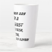 Win Ontbijtlatte Latte Mok (Voorkant)