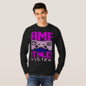 WIN PARTIJEN MET MEEDOGENLOZE EFFICIËNTIE Gaming T-shirt (Voorkant volledig)