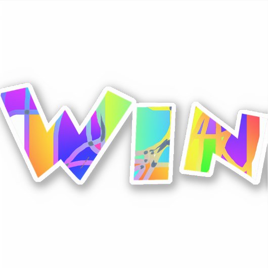 Win Sticker (Voorkant)