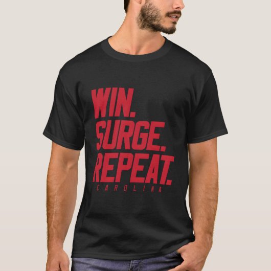 Win Surge Herhaal Carolina Hockey T-shirt (Voorkant)