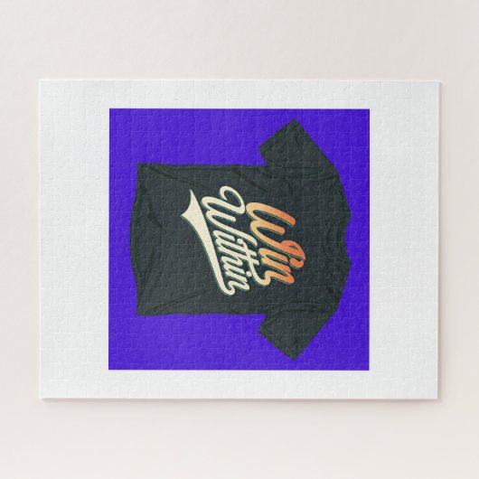 "Win van binnen" Legpuzzel (Horizontaal)