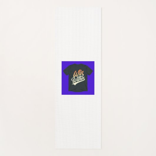 "Win van binnen" Yogamat (Voorkant)