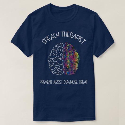 Win van een Speech Patholoog Gift Speech Language T-shirt (Design voorkant)