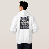 Win-Win Mannen Basic Hooded Sweatshirt (Achterkant volledig)