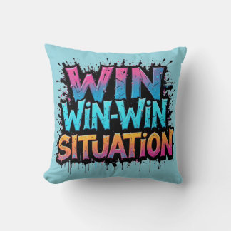 WIN-WIN situatie Kussen
