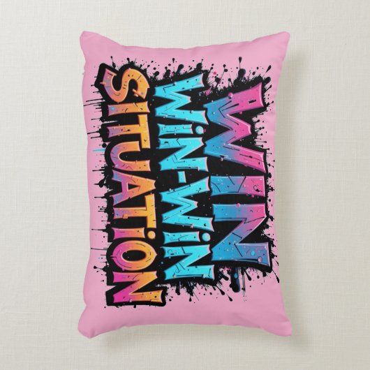 WIN-WIN Situation Accent Kussen (Voorkant(Verticaal))