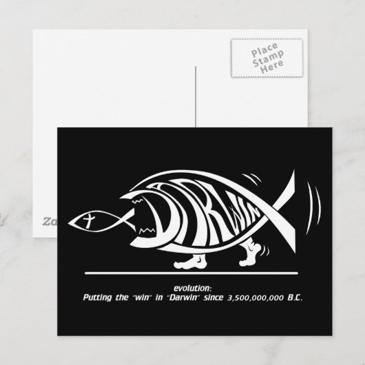 Win winnen in Darwin (door sethness@deviantart) Briefkaart (Voorkant / Achterkant)