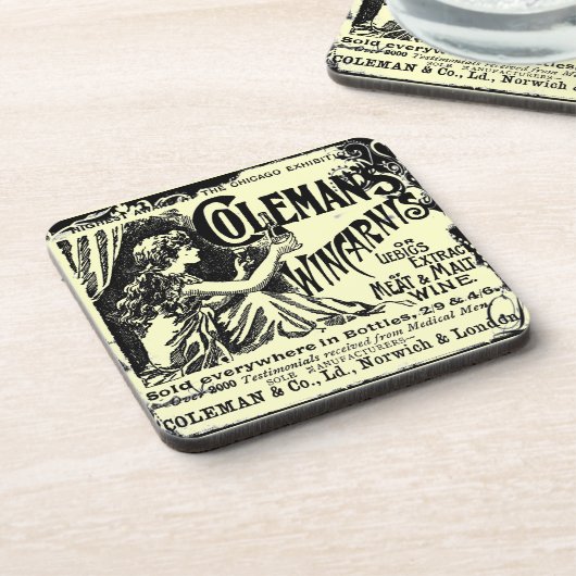  Wincarnis Tonic Ad Bier Onderzetter (Linkerzijde)