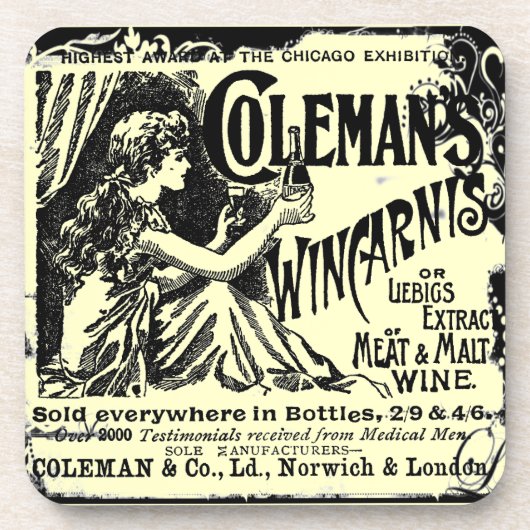  Wincarnis Tonic Ad Bier Onderzetter (Voorkant)