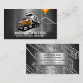 Winch Crane Construction | Bouwtraject Visitekaartje (Voorkant / Achterkant)