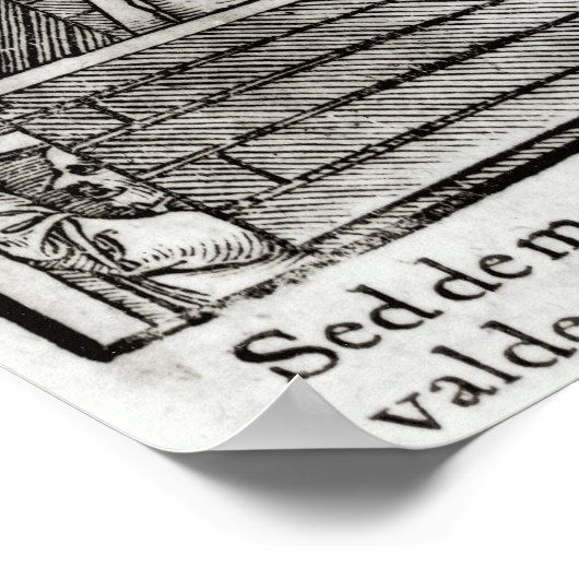 Winch voor water uit een mijn poster (Hoek)