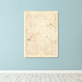 Winchendon, Massachusetts Canvas Afdruk (Insitu (Houten vloer))