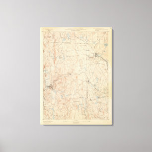 Winchendon, Massachusetts Canvas Afdruk