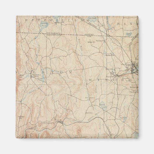 Winchendon, Massachusetts Magneet (Voorkant)
