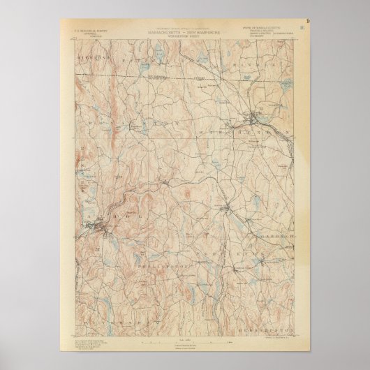 Winchendon, Massachusetts Poster (Voorkant)