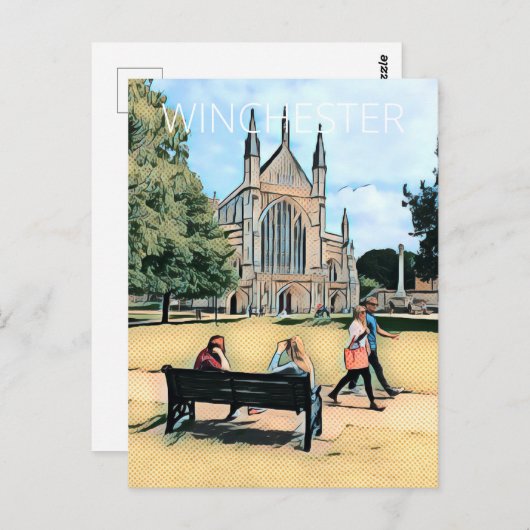 Winchester Briefkaart (Voorkant / Achterkant)