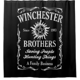 Winchester Bros sinds 1983 Douchegordijn