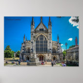 Winchester Cathedral England Poster (Voorkant)