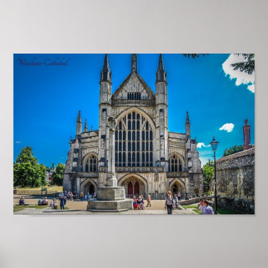Winchester Cathedral England Poster (Voorkant)