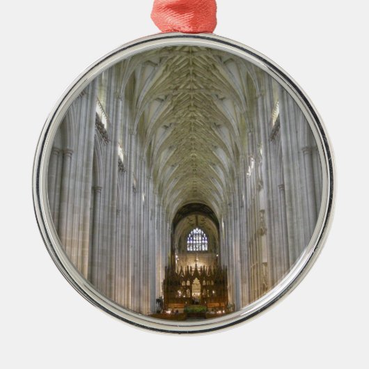 Winchester Cathedral Metalen Ornament (Voorkant)