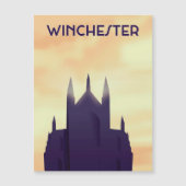 Winchester Cathedral-reisposter poster afdrukken (Voorkant)