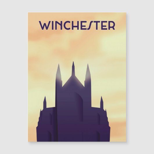 Winchester Cathedral-reisposter poster afdrukken (Voorkant)
