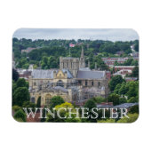 Winchester Cathedral uitzicht fridge magnet Magneet (Horizontaal)