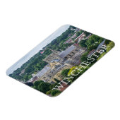 Winchester Cathedral uitzicht fridge magnet Magneet (Linkerzijde)