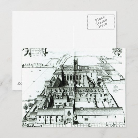 Winchester College Briefkaart (Voorkant / Achterkant)